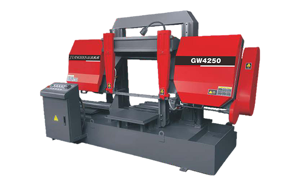 遂川GW4250双柱龙门卧式带锯床