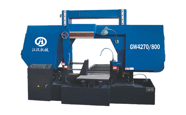 遂川GW4270/800双柱龙门卧式带锯床
